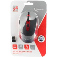 Мышь Gembird MUSW-221-R фото 1